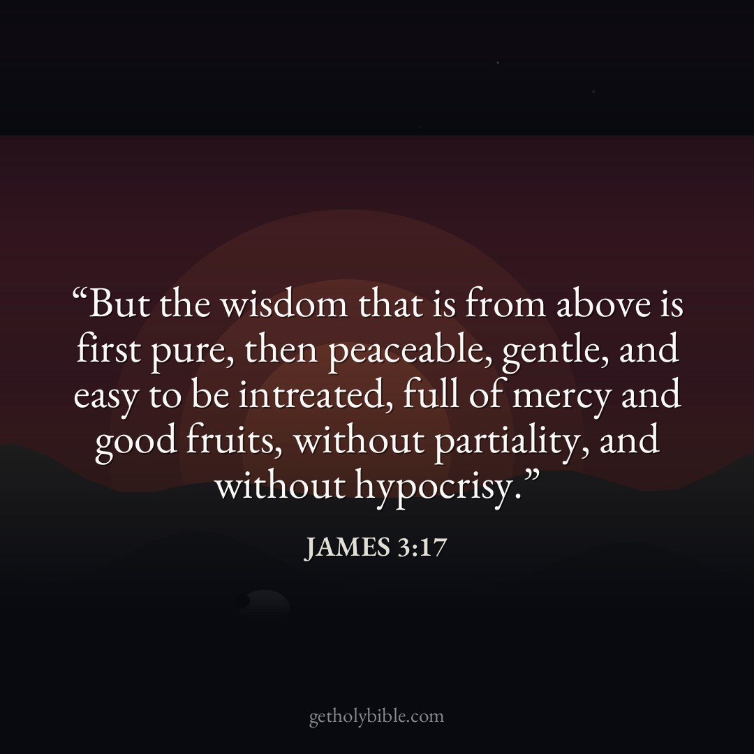 Verse of the Day — James 3:17