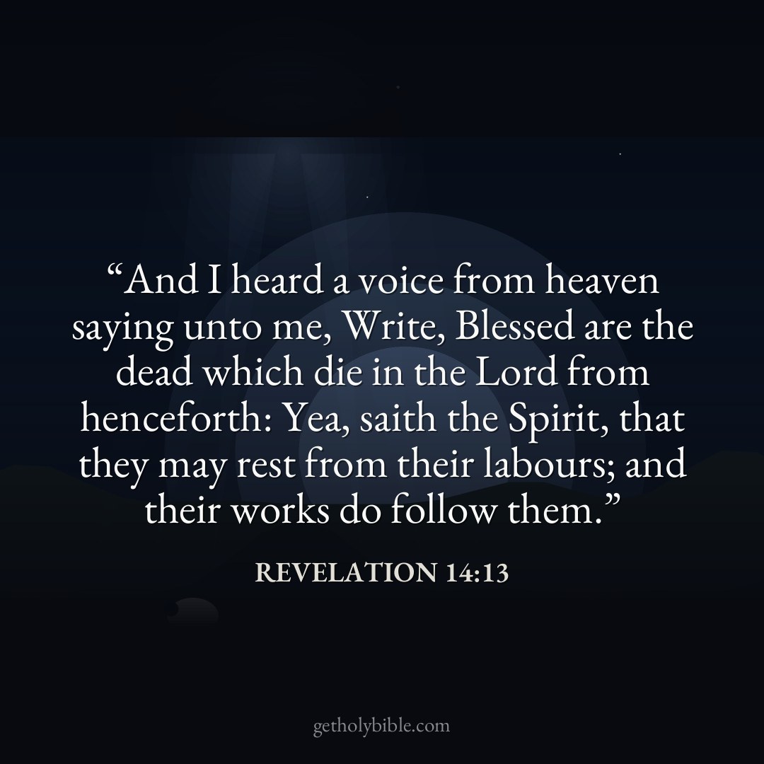 Verse of the Day — Revelation 14:13
