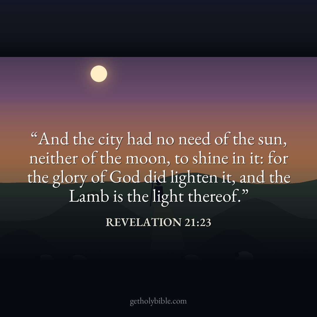 Verse of the Day — Revelation 21:23