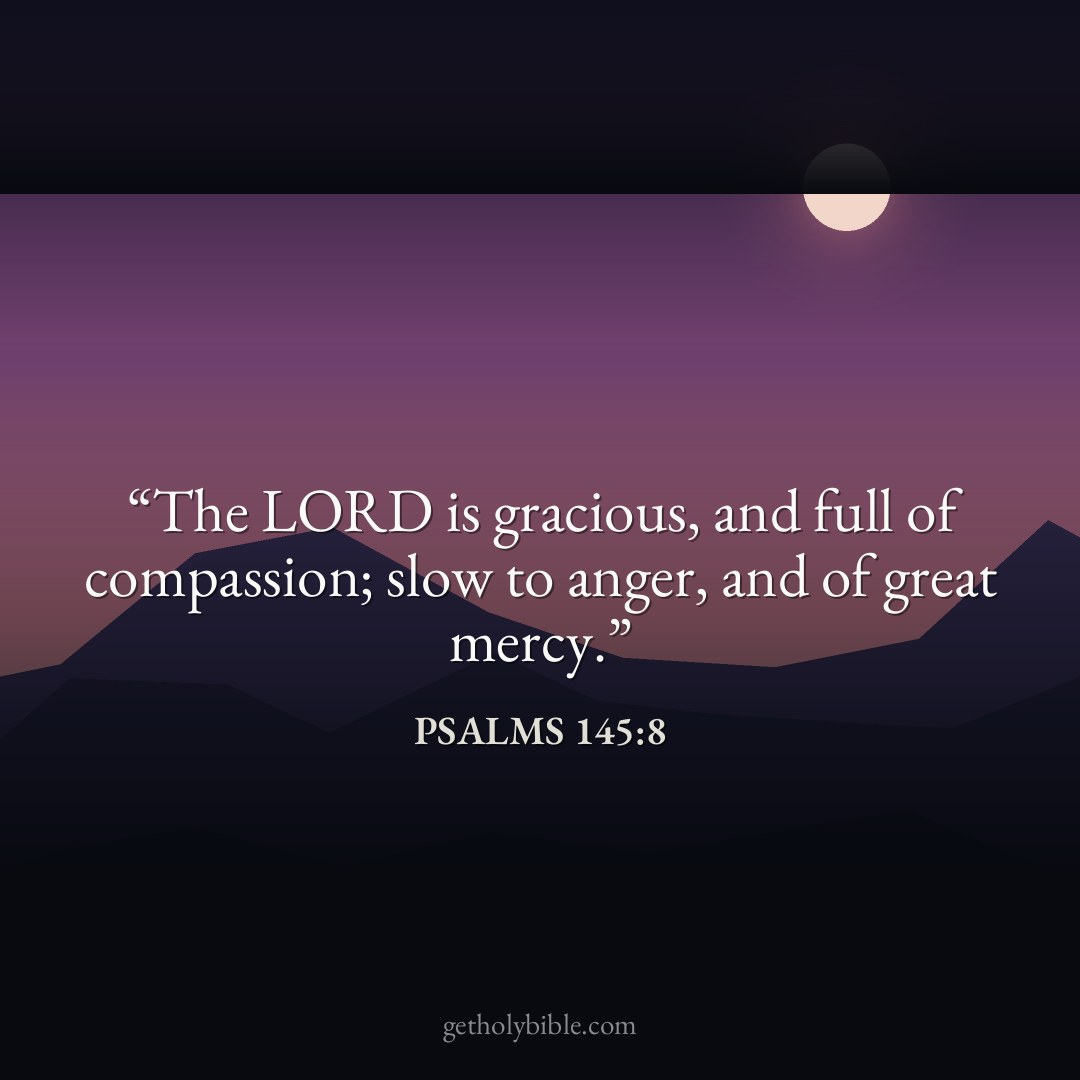 Verse of the Day — Psalms 145:8