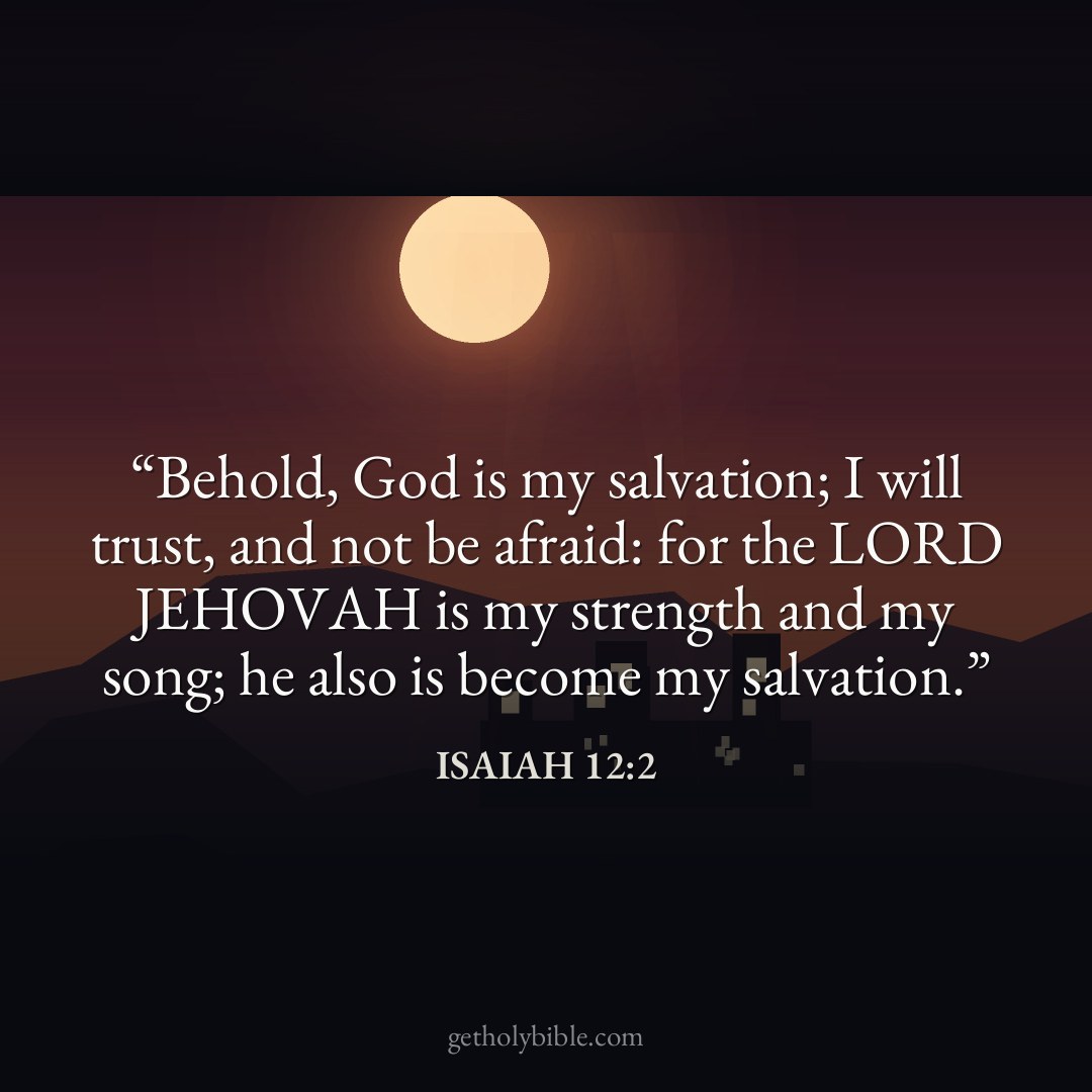 Verse of the Day — Isaiah 12:2