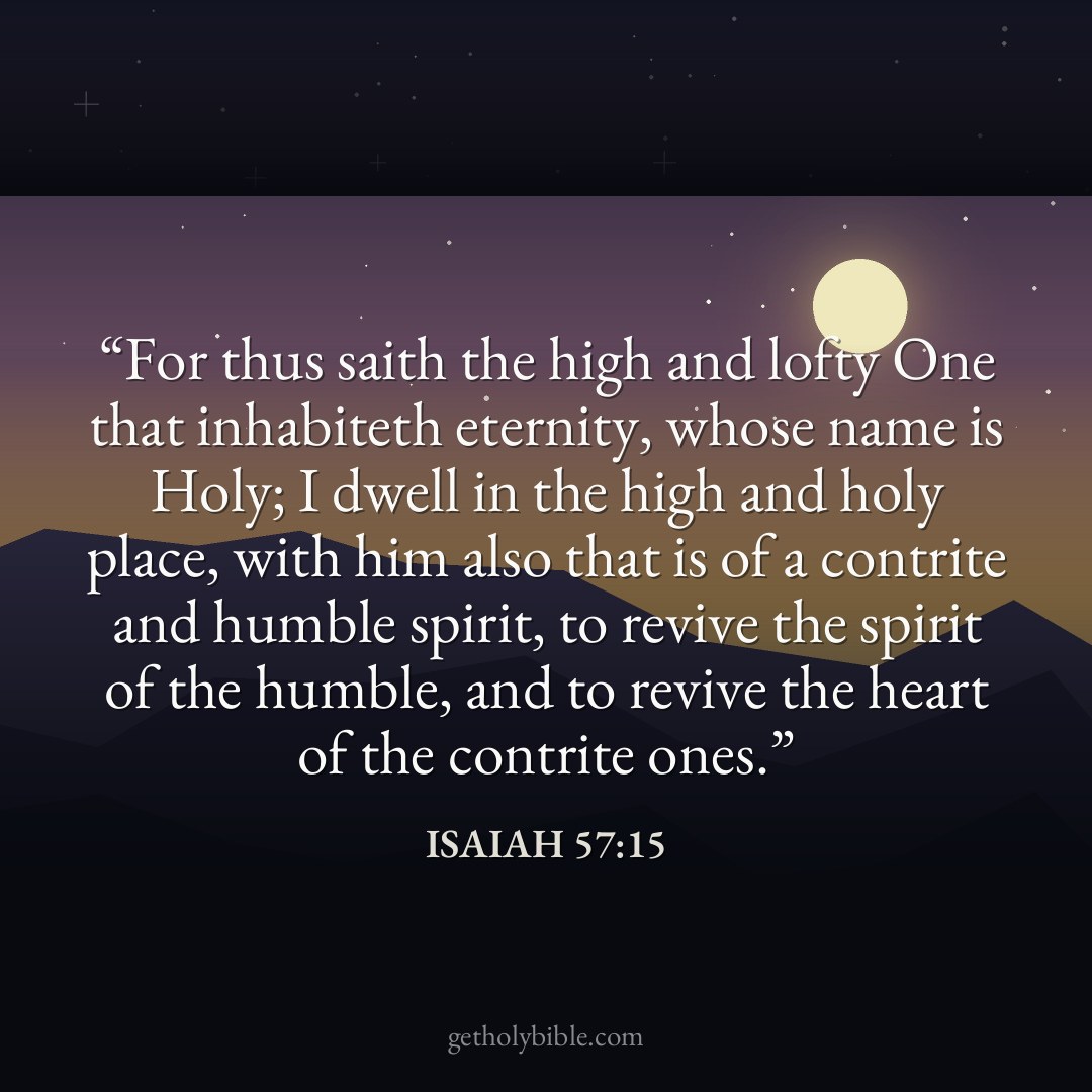 Verse of the Day — Isaiah 57:15