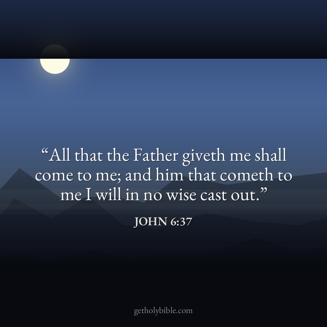 Verse of the Day — John 6:37