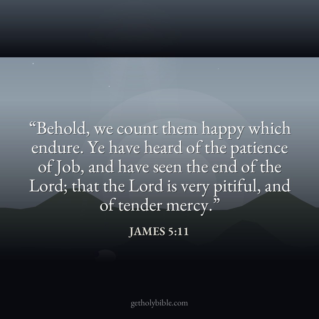 Verse of the Day — James 5:11