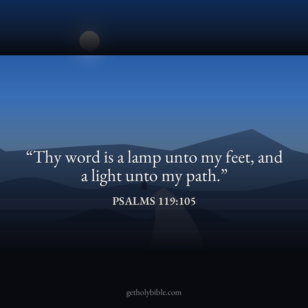 Verse of the Day — Psalms 119:105