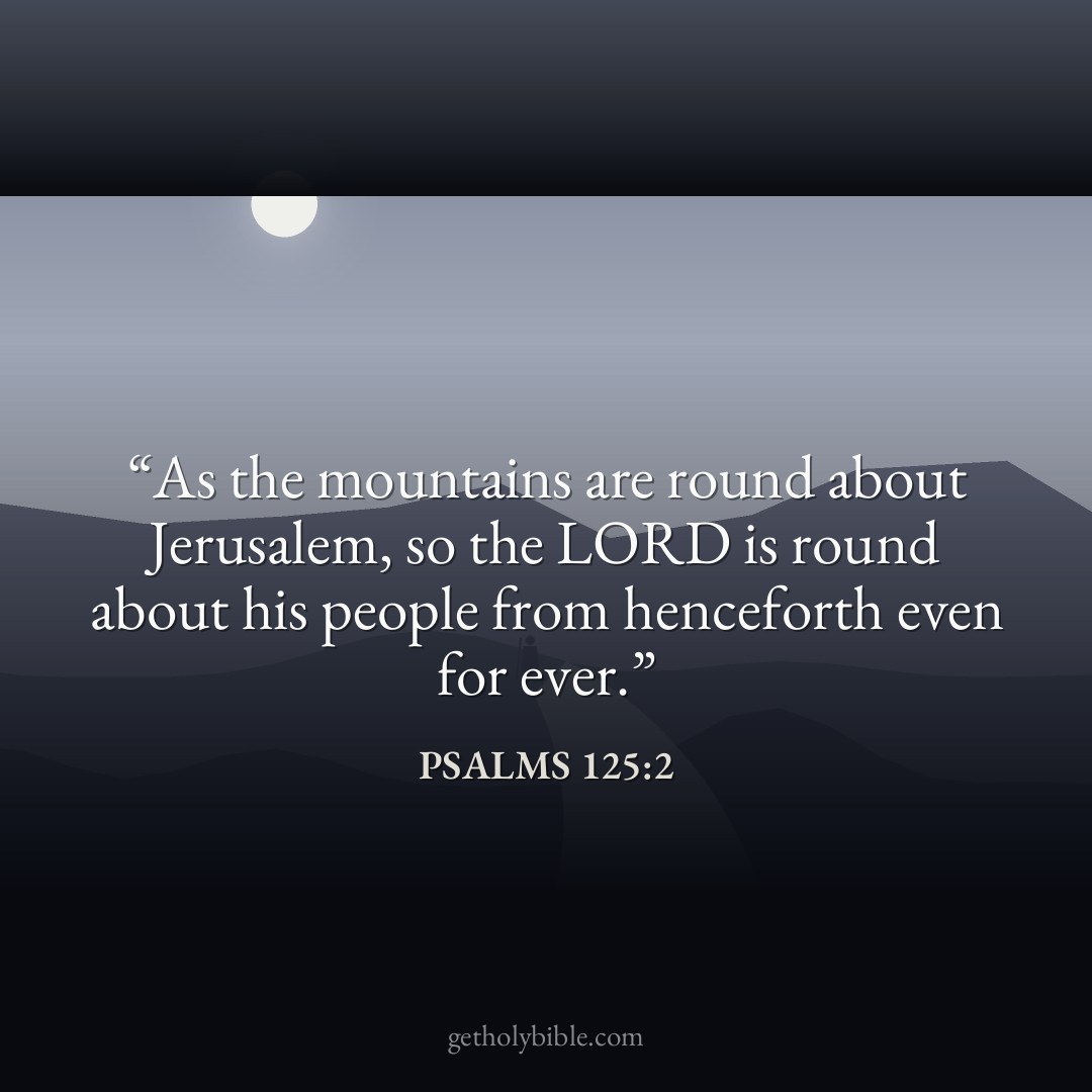 Verse of the Day — Psalms 125:2