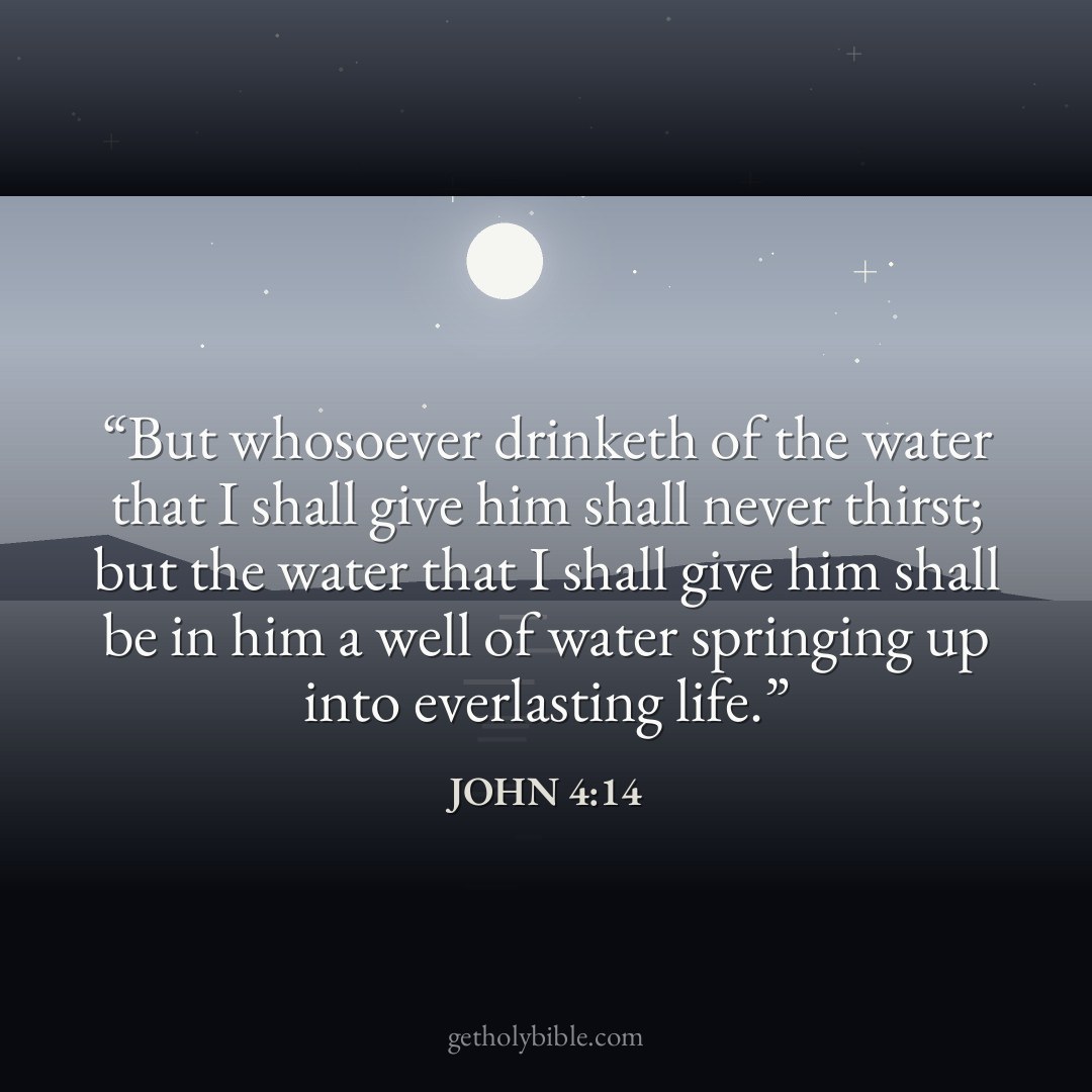 Verse of the Day — John 4:14