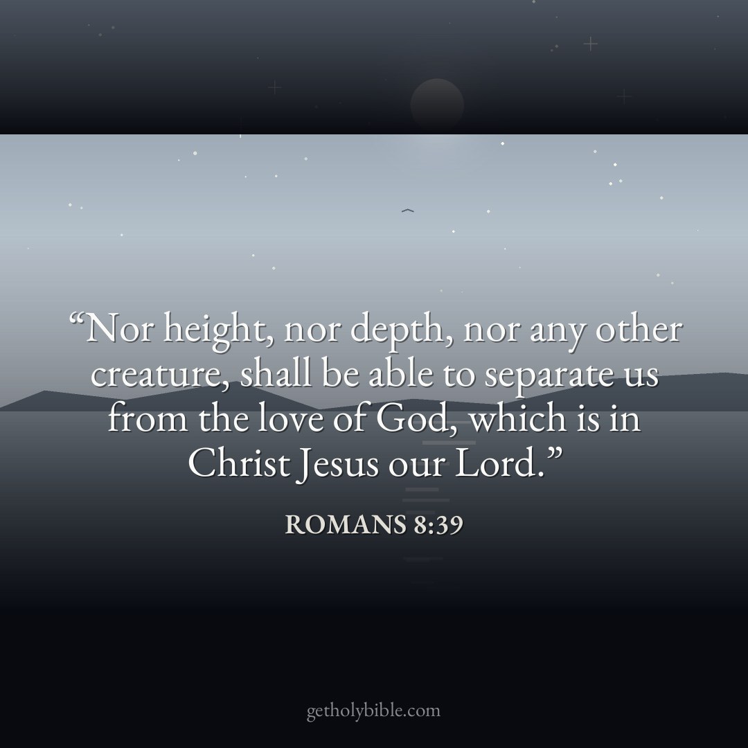Verse of the Day — Romans 8:39