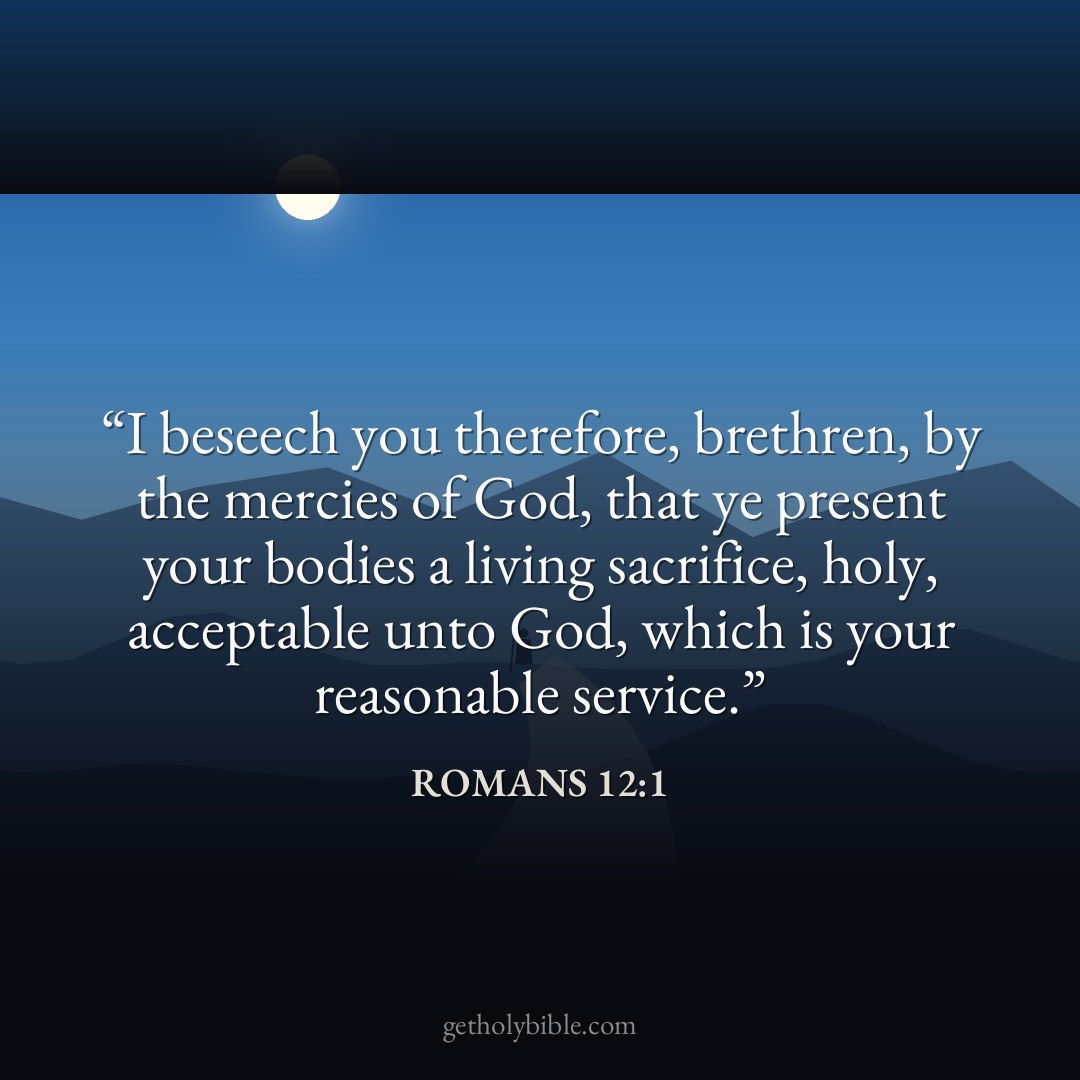 Verse of the Day — Romans 12:1