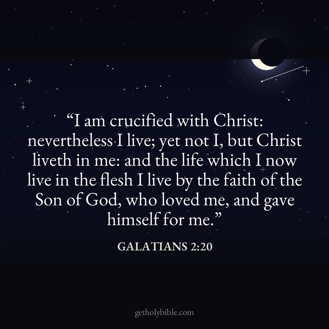 Verse of the Day — Galatians 2:20