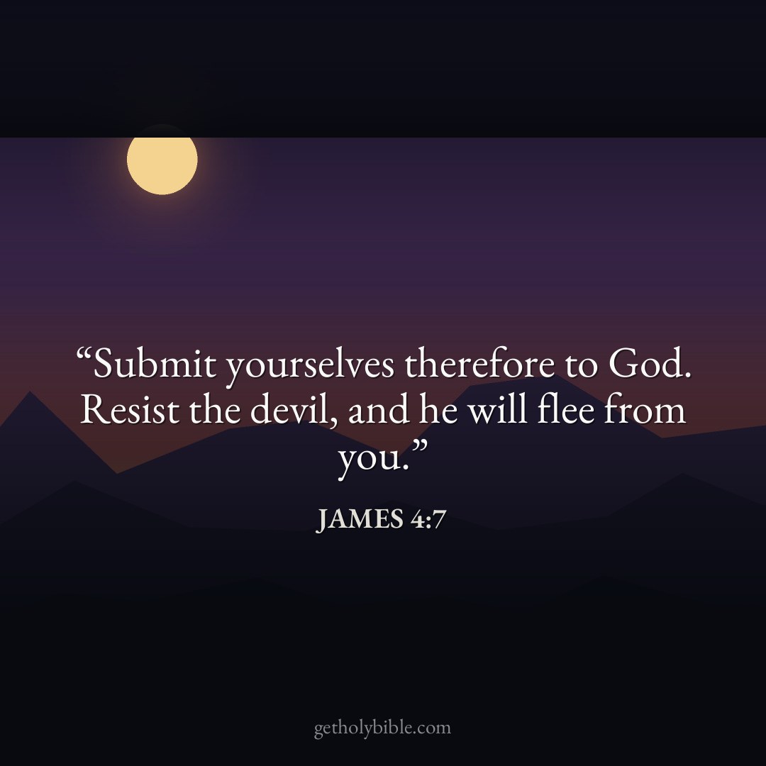 Verse of the Day — James 4:7