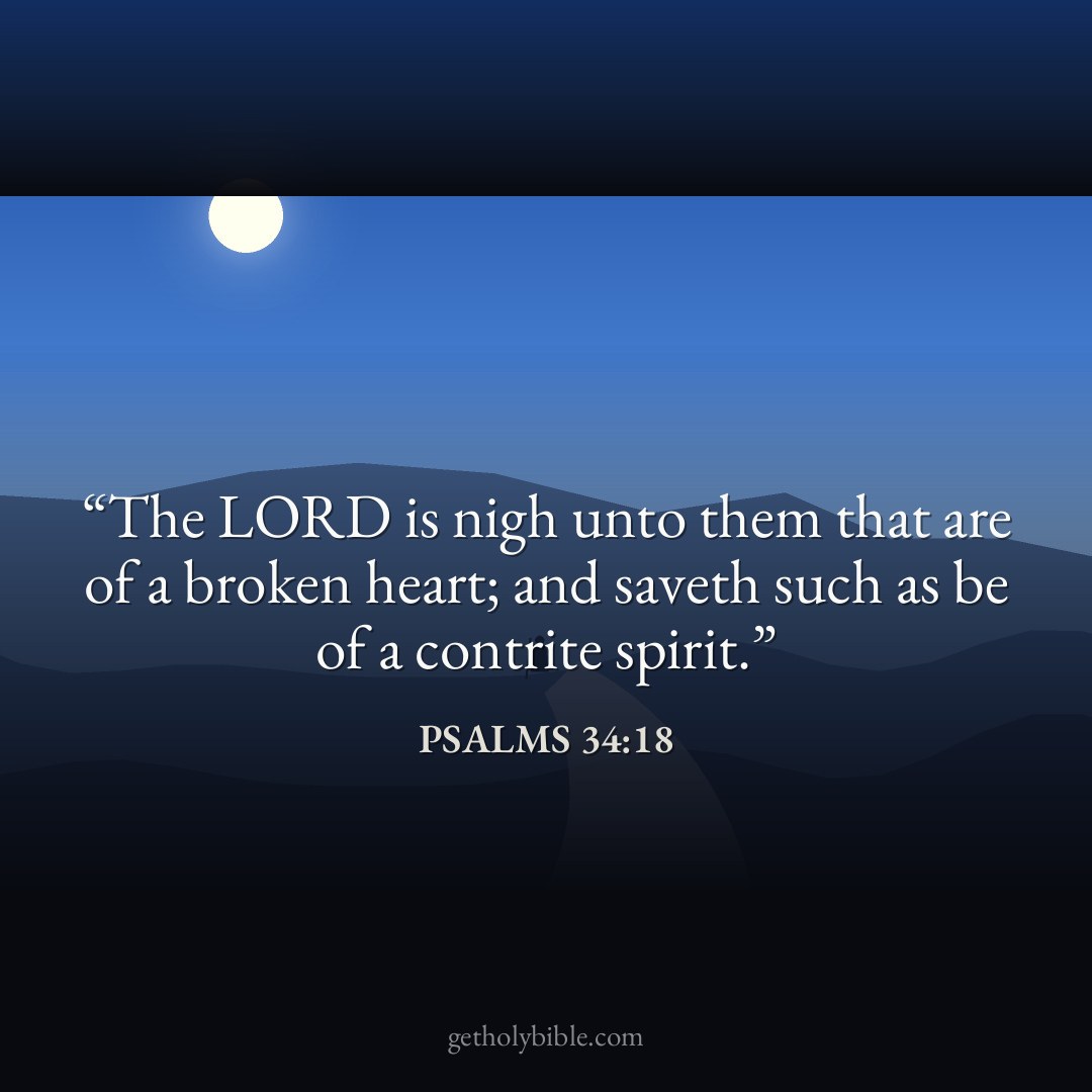 Verse of the Day — Psalms 34:18