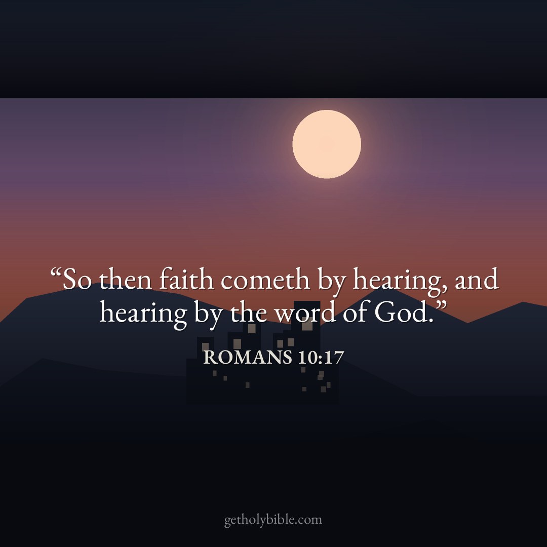 Verse of the Day — Romans 10:17