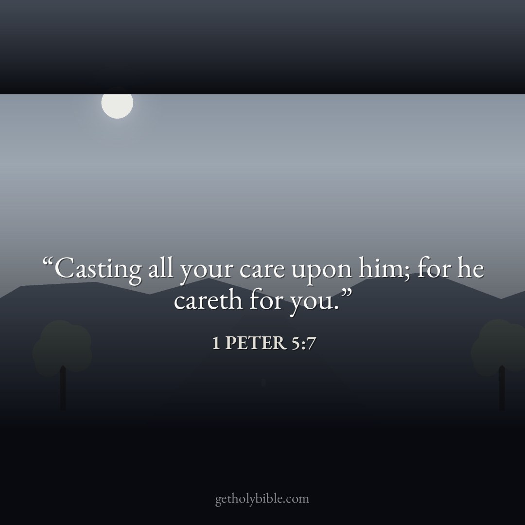 Verse of the Day — 1 Peter 5:7